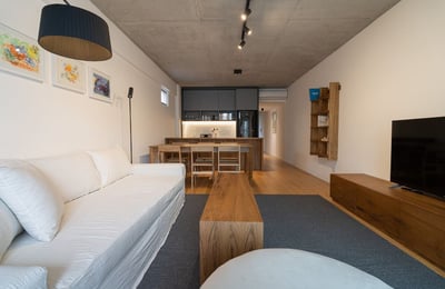 Rent of a modern furnished 2-room apartment, Recoleta, Buenos Aires, Argentina